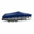 Eevelle Boat Cover CUDDY CABIN Inboard Fits 28ft 6in L up to 120in W Navy SBVCDY28120-MBL
